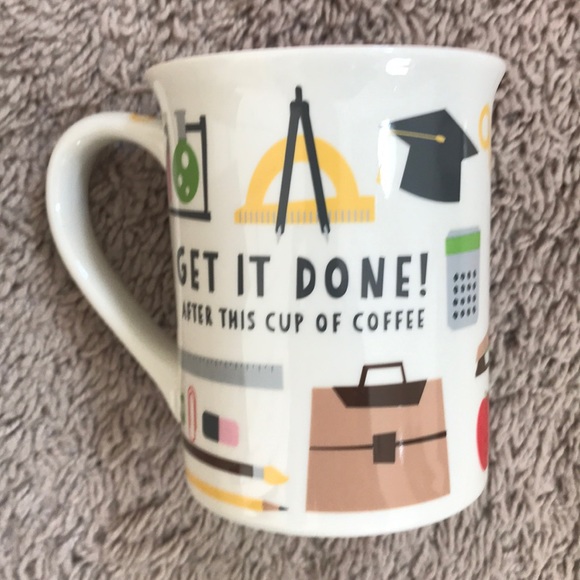 New box Teacher Get it Done Thank You School Hard Work Cute Gift Mug - Picture 3 of 7